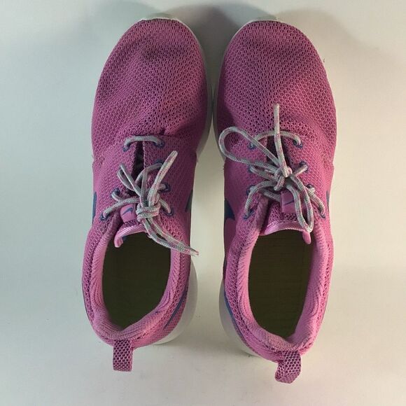Nike Roshe One womens running shoes lace up sneakers pink size 7.5 511882-502 - Picture 5 of 8
